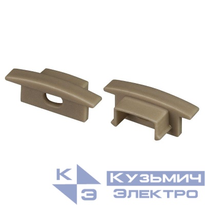 Заглушка LINE-2308-F OLIVE GREY с отверстием пластик Arlight 038637