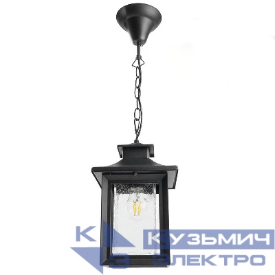 Светильник PL555 60Вт E27 230В садово-парковый с клеммой в комплекте черн. FERON 48335