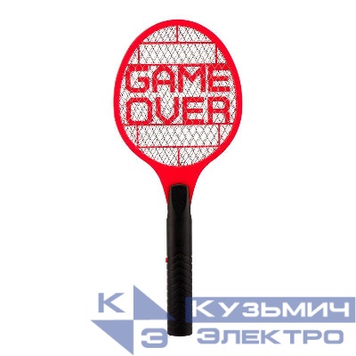 Мухобойка электрическая 800 В (0410) GAME OVER EDITION Rexant 70-0441