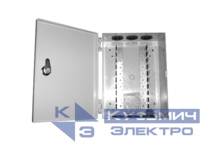 Коробка распределительная на 10 плинтов, замок (В27,9см*Г10,5см*Ш21,0см) "SB"