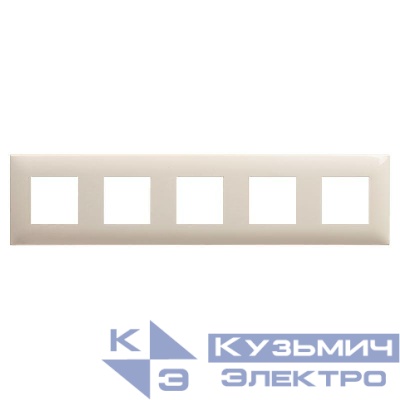 Рамка 5-м 10мод. Avanti "Ванильная дымка" DKC 4405900