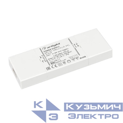 Блок питания ARV-SP-48024-FLAT-PFC 48В 0.5А 24Вт IP20 пластик Arlight 052079