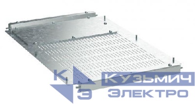 Разделитель горизонтальный отсек шин с верт. опуском Г=600 мм DKC R5SBBFS600