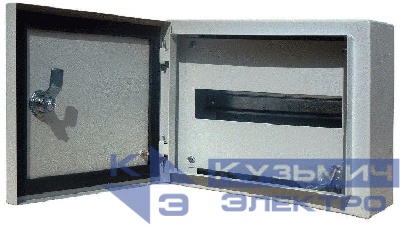 Корпус навесной ЩРН-12 250х300х120 12мод. IP54 метал. DEKraft 30250DEK