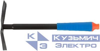 Мотыга син. пластиковая ручка 300мм FIT 77062