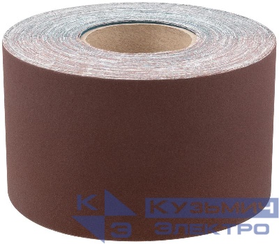 Рулон шлифовальный на тканевой основе алюм./оксидный абразивный слой 115ммх50м Р 180 FIT 38078