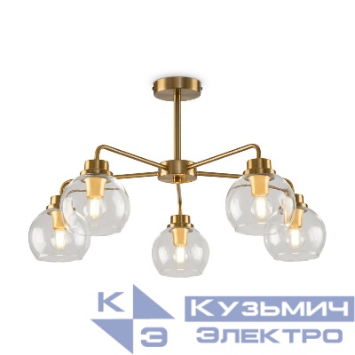 Люстра Neptune 5х60Вт E14 IP20 Freya FR5176PL-05BS