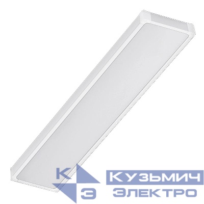 Светильник светодиодный Hightech-32/opal-sand 32Вт 5000К IP40 3800лм 295х1195 встраив. накладной/подвесной бел. CSVT ЦБ000015500