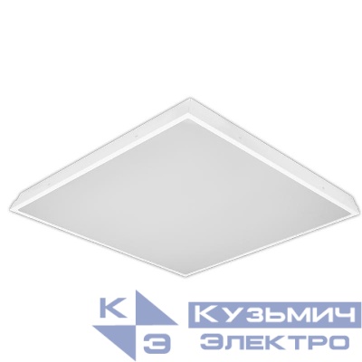 Светильник светодиодный ДВО-1002 36Вт 4000К IP54 595х595х55 опал равномерн. панель EKF LPL-1002-OP-36-4000-54