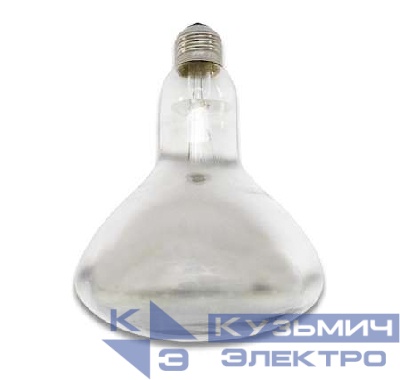 Лампа-термоизлучатель ИКЗ 220-250Вт R127 E27 (15) КЭЛЗ 8105001