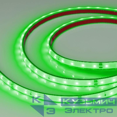 Лента светодиодная RTW-PFS-A60-11mm 24V Green 4.8Вт/м IP68 2835 герметичная (уп.5м) Arlight 034181