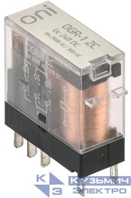 Реле общего назначения OGR-1 2C 24В DC ONI OGR-1-2C-DC24V