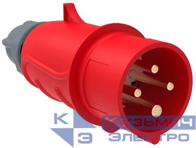 Вилка эл. каб. 16А 3P+PE 380В IP44 MAGNUM ССИ-014 IEK PSN02-016-4