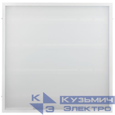 Светильник светодиодный SPO-6-36-4K-M-A2 36Вт 4000К 3200Лм 595х595х19 аварийный с выводом к БАП матов. Эра Б0062018