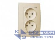 Розетка 2-я Б/З Makel 32010017