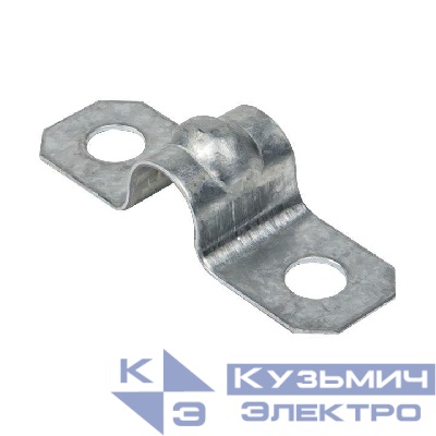 Скоба крепежная двухлапковая d8-9мм метал. EKF sm-2-8-9