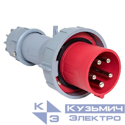 Вилка переносная 0352 3P+PE+N 63А 380В IP67 PROxima EKF ps-0352-63-380