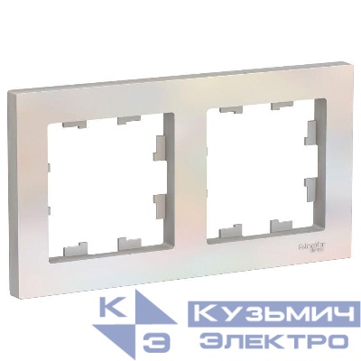 Рамка 2-м AtlasDesign универс. жемчуж. SE ATN000402