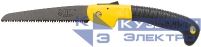 Ножовка садовая складная мелкий каленый зуб 3D заточка 180мм FIT 40592