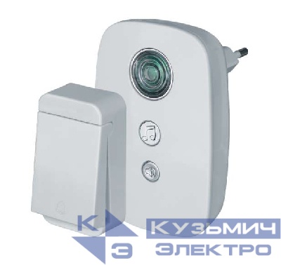 Звонок беспроводной 61 270 NDB-D-AC02-1V1-WH Navigator 61270