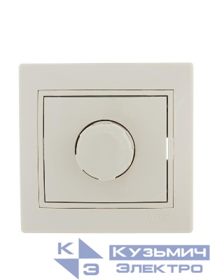 Светорегулятор СП 800Вт Mira крем./крем. LEZARD 701-0303-115