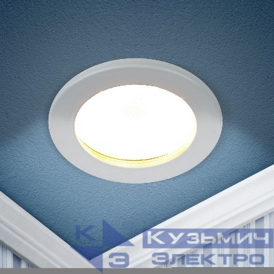Светильник встраиваемый KL95 WH GX53 IP44 бел. Эра Б0055809