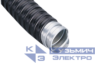Металлорукав в ПВХ изоляции Р3-ЦПнг 50 d50мм с протяжкой (уп.20м) EKF mrzp-50-20
