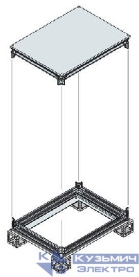 Рама шкафа верхняя/нижняя 600х500мм ABB EK6050KN