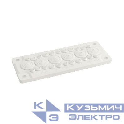 Ввод кабельный пластик V0 UL94 IP65 +100 -40град. 28 отверстий FL21 DKC R5HTKC28