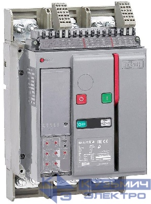 Выключатель автоматический 3п 1600А 50кА ВА-338E электрон. расцеп. DEKraft 22510DEK