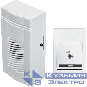 Звонок беспроводной Комфорт 32 мел. 100м 2АААх1.5В Тритон КМ-01Б