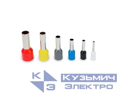 Наконечник штыревой втулочный изолированный НШВИ 1.5-8 (уп.100шт) ГОФРОМАТИК zeta10954