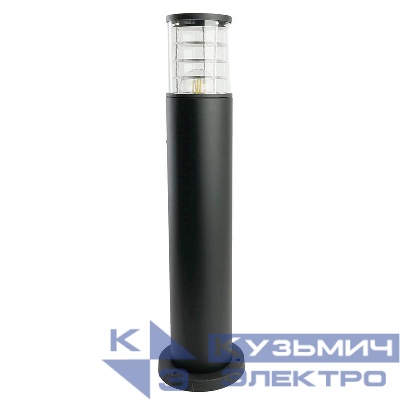 Светильник DH0804-P E27 230В садово-парковый пластик черн. FERON 51549