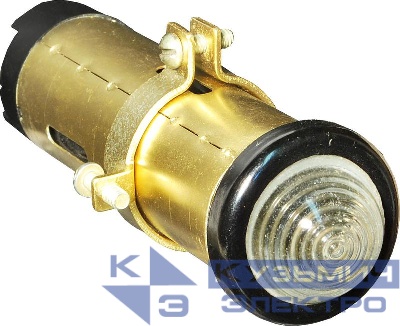 Арматура сигнальная АС-220 без лампы d посадочного отверстия 32мм У2 бел. A8013-78103561