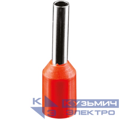 Наконечник-гильза изол. (НШвИ) 1.5-8 NET-Е1508 71 091 красн. (уп.100шт) Navigator 71091