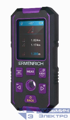 Детектор скрытой проводки Ping SM90 фиолет. Ermenrich 83842