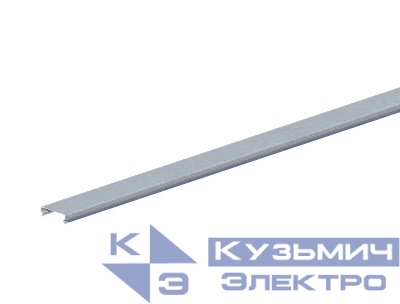 Крышка для лотка осн.50 L2000 сталь 0.7мм ЛМсК-ПЗ цУТ2.5 оцинк. СОЭМИ Н0122221111