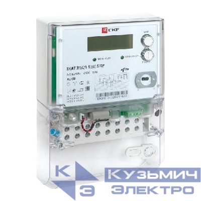 Счетчик Skat 315E/1-5(60) SIRP 3ф EKF 31501R