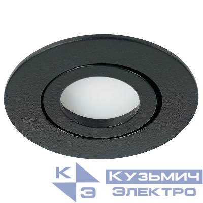 Светильник DL1101 G5.3 GU10 MR11 потолочн. встраив. черн. FERON 51947