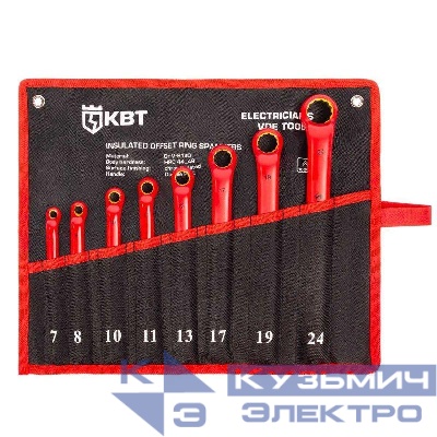 Набор диэлектрических накидных ключей НИИ-25 ЭКСПЕРТ КВТ 89751