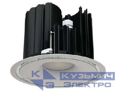 Светильник светодиодный DL Power LED 40 D40 4000К IP66 встраив. матов. СТ 1170001090