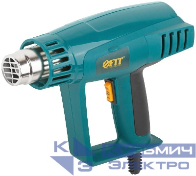 Фен технический 2000Вт; 250/500град.; 250/550 л/мин; рез. накл.; коробка FIT 80607