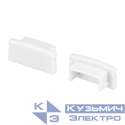 Заглушка LINE-1708 глухая WHITE пластик (комплект) Arlight 044236