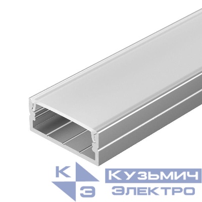 Профиль ARH-WIDE-H10-2000 ANOD+OPAL L2000 с экраном алюм. Arlight 036768