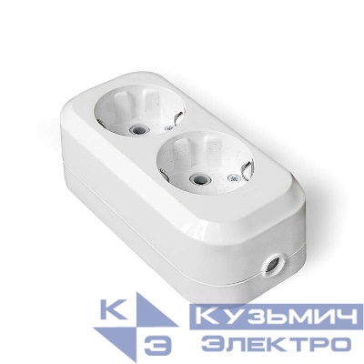 Колодка удлинителя 2-м с заземл. IONICH 1520