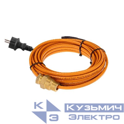 Кабель греющий саморег. пищевой ECO Line (комплект в трубу) 10HTM2-CT (10м/100Вт) Rexant 51-0605