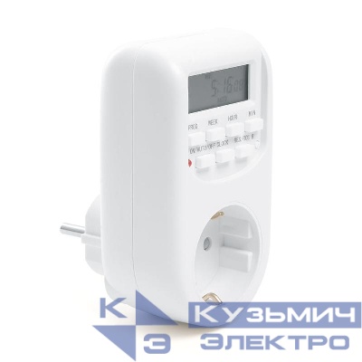 Розетка с таймером (недельная) 2300Вт/10А 230В TM26 FERON 41815