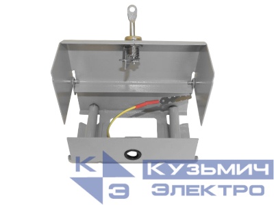 Коробка распределительная на 1 (макс d кабеля 10мм) плинт металлическая (7*13,5*7,3см), замок