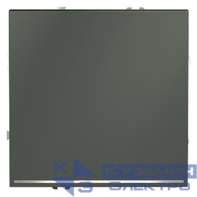 Выключатель 1-кл СП S70 10А с подсветкой механизм титан Voltum VLS010206