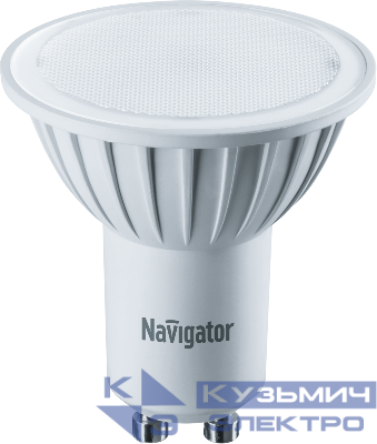 Лампа светодиодная 94 264 NLL-PAR16-5-230-3K-GU10 5Вт 3000К тепл. бел. GU10 360лм 220-240В Navigator 94264